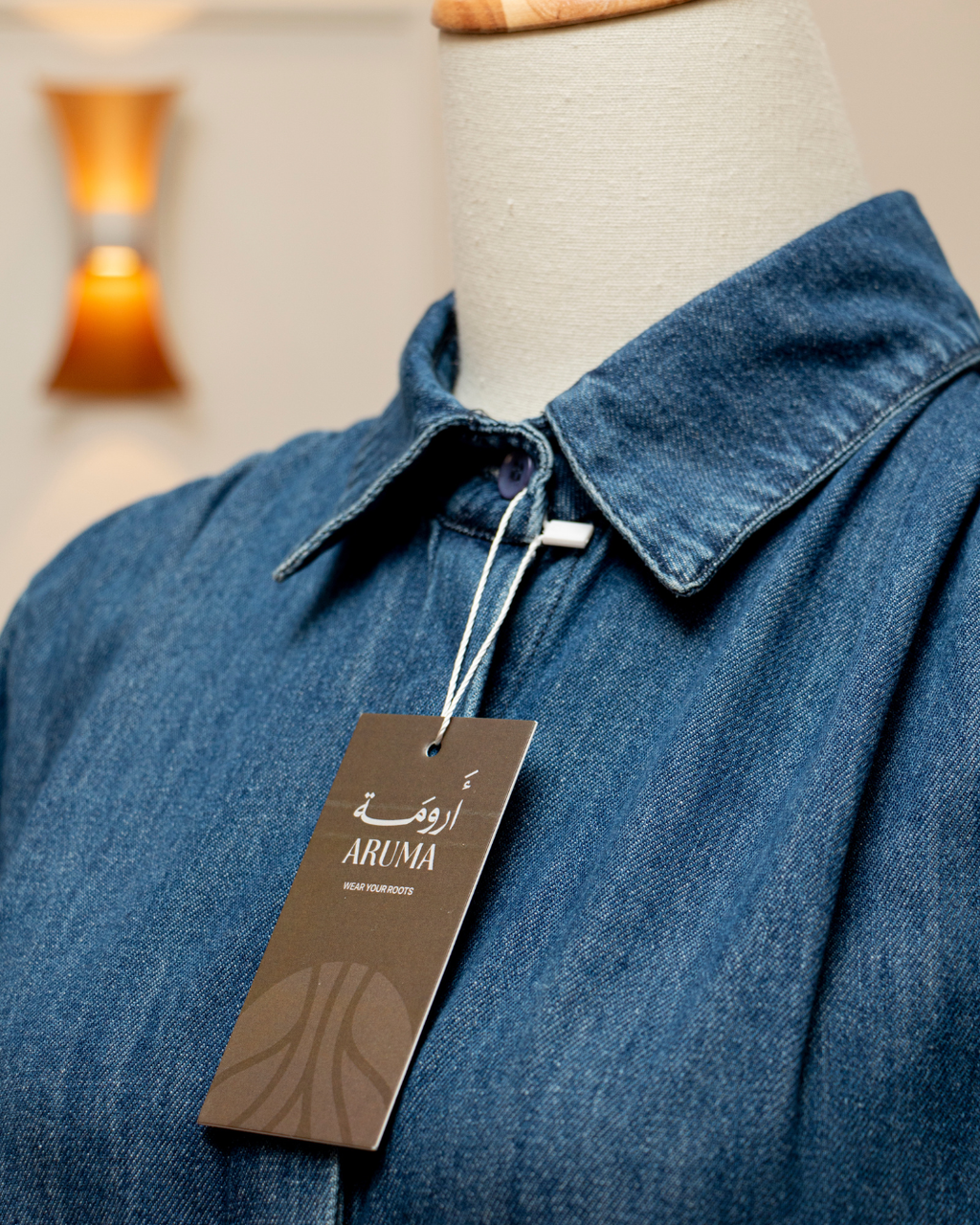 Dark Denim Tunic Shirt