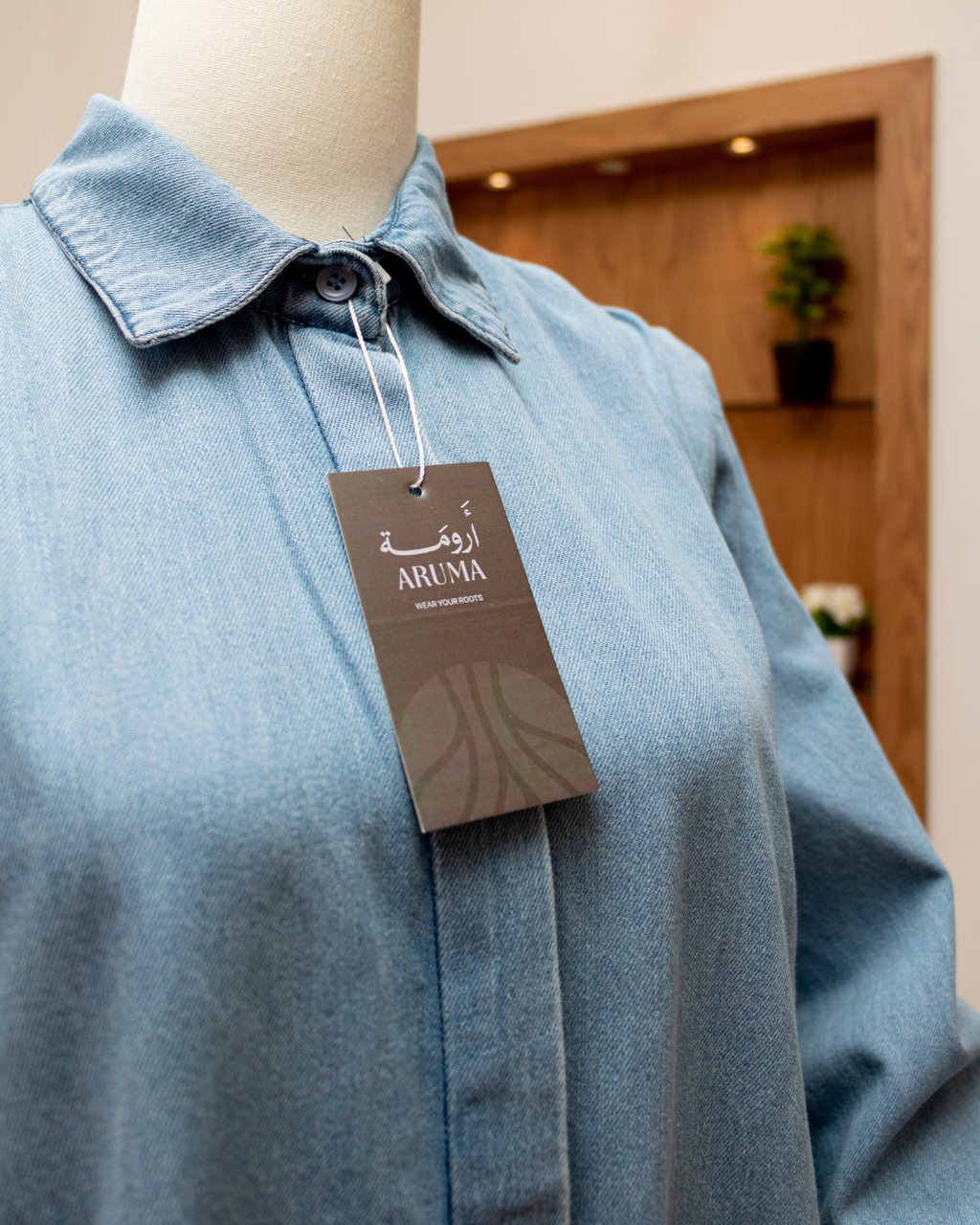 Light Denim Tunic Shirt